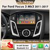 Hizpo Carplay Android 14 Lettore multimediale per auto per Ford Focus 3 Mk3 2011 - 2017 GPS 4G-LET DSP 2din Autoradio di Snapdragon 6115