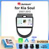 Junsun Autoradio Junsun Wireless CarPlay Android Auto per Kia Soul Mk1 (AM) 2008-2013 con ventola di raffreddamento integrata, navigatore GPS Android, lettore multimediale, WiFi, DSP, RDS, BT, SWC, schermo