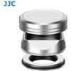 JJC Paraluce quadrato per Fujifilm X-E5 XF 23mm F2.8 R WR Obiettivo XF 27mm F2.8 R WR Copri paraluce con anello adattatore