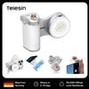 TELESIN Impugnatura Magnetica per Fotocamera Smartphone con Powerbank 3200mAh, Ricarica Wireless e Supporto per Riprese, Compatibile con iPhone e Android