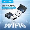 Vention Adattatore USB WiFi 6 Vention AX900, Scheda di Rete Wireless Dual Band 2.4GHz 5GHz, Dongle con Antenna USB Wifi per PC Windows e Laptop 11 10