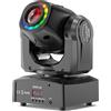 Yiflamefly 100W RGB LED Effetto Fascio Luminoso Teste Mobili 8 Gobo e Colori Luci Strobo da Palco DMX Luci DJ per Matrimoni Feste Bar KTV