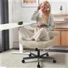 VIGOSIT Sedia Vigosit Criss Cross, con Cuscino Comfort in Tessuto Antiscivolo, Design Moderno per Ufficio