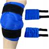 NONE Nuovo impacco di ghiaccio riutilizzabile per alleviare il dolore al ginocchio, impacco di gel freddo per gonfiore, lesioni al ginocchio, interventi chirurgici, terapia con impacco freddo per le gambe
