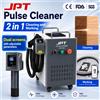 ACHI Macchina per la pulizia e la marcatura laser a impulsi JPT da 300W 2 in 1 per la rimozione di ruggine, olio, vernice, metallo, legno, graffiti da pareti, auto, pulitore laser a impulsi da 500W