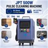 ACHI Macchina per la pulizia laser a impulsi JPT da 500W 300W 200W per la rimozione di ruggine, olio, vernice, metallo, legno, pareti, modellini di auto, pulitore laser.