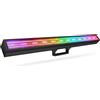 DJ AiK Confezione da 2 Barre Luminose Stroboscopiche da Palco 200W 720 LED RGBW Luci DJ con Controllo DMX 72 Segmenti Controllabili Effetti Strobo per Club Matrimoni Feste Concerti Illuminazione