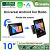 Srnubi Autoradio Universale Android Carplay da 10 Pollici, Lettore Multimediale 2Din con Schermo IPS, Stereo Auto con Navigazione GPS 4G, DSP e Funzione Split Screen
