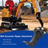 NONE Accessori per Mini Escavatori: Ripper, Gancio Singolo per Retroescavatore, Connettore a Sgancio Rapido per Escavatore, Attacco Rapido ad Alta Resistenza per Escavatori, Adatto per Mini Escavatori da