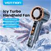 VENTION Ventilatore Portatile Vention Turbo con Raffreddamento Superconduttivo, per Campeggio, 11000 RPM, Velocità Regolabile, Display LED Digitale