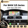 AINAVI Autoradio Multimediale con Schermo Touch da 9.3 Pollici, Sistema Linux per BMW Serie 3/5 E90 E91 E92 E93 E60 E61 E62 E63, Sistema CCC CIC, Carplay, Android Auto, Bluetooth, Navigazione