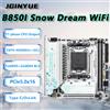 JGINYUE Scheda Madre WiFi JGINYUE B850i Snow Dream ITX per AMD ® PC Desktop Serie Ryzen 7/8/9000 con RAM DDR5, M.2x3 PCIe 5.0 per Gaming e Ufficio
