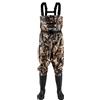 Night Cat Waders da Pesca Notturna Night Cat per Uomo e Donna, Impermeabili, per Caccia, con Stivali Integrati e Cintura, Traspiranti e Leggeri, Taglie 39-47