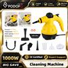 NONE Podofo Pulitore a Vapore Portatile da 1000W ad Alta Temperatura con Cavo Lungo 2,75m, Idropulitrice a Getto ad Alta Pressione, Macchina per la Pulizia a Vapore per Cucina, Cappe, Bagno, Casa, Auto,