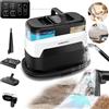 Grenintol-Yisora W08 Pulitore Portatile per Tappeti 1650W 4-in-1, Pulitore a Vapore per Tappezzeria 35000Pa, Aspiratore a Spruzzo per Divani, Materassi, Auto, Macchie di Animali Domestici