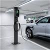 NONE Colonnina di Ricarica per Veicoli Elettrici, Stazione di Ricarica EV con Base Stabile e Fori per Cavi per Ricarica Efficiente 28*21*130.5cm/11.02*8.27*51.38in