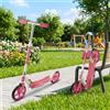 NONE Monopattino Pieghevole Portatile Mini in Offerta, Scooter Compatto per Viaggi e Sport all'Aperto, Giocattolo per Bambini e Adolescenti
