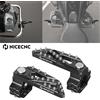 NICECNC Per BMW R1200GS GSA 2013-2019 R1250GS R 1250 GS Adventure 2019-2024 Morsetti per Pedane Poggiapiedi da 22/25/28mm per Barra Paramotore