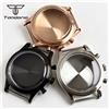 tandorio Cassa per Orologio al Quarzo 38mm Compatibile con Movimenti Miyota OS20/OS21 VK63/VK64, 3 Colori, Vetro Minerale Bombato, Parti per Modifica Orologi Multifunzione