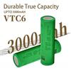 Batteria ricaricabile agli ioni di litio Sony VTC6 18650 da 3,7 V 3000 mAh di alta qualità, scarica ad alta potenza da 30 A, adatta per batterie di piccoli utensili elettrici e vari giocattoli