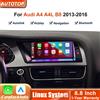 AUTOTOP Autoradio Wireless CarPlay Android Auto 8.8 Pollici per Audi A4 A4L B8 2013 2014 2015 2016 Schermo Touch Multimediale Airplay Navigazione GPS