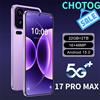 CHOTOG Nuovo Cellulare 17 Pro Max Telefoni Android 5G 7.3 HD Smartphone 22GB 2TB 7800mAh Octa Core Sbloccato Dual SIM Fotocamera 16+48MP