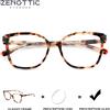 ZENOTTIC Occhiali da vista in acetato Butterfly per donna Occhiali multifocali Occhiali fotocromatici progressivi