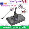 Batteria 21.6V per Dyson V8, serie Absolute V8 Animal Li-ion SV10, batterie ricaricabili per aspirapolvere Dyson.