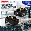 Makita Spedizione Rapida UE Batteria Makita 18V 5.0Ah BL1850B BL1860 LXT per Trapano, Avvitatore, Smerigliatrice, Sega Circolare