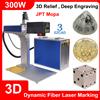 ACHI Macchina per Marcatura Laser a Fibra Dinamica 3D 300W JPT Mopa, Incisore Laser 3 Assi per Incisione Profonda e in Rilievo su Metallo