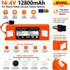 Batteria di Ricambio per Aspirapolvere Robotico Xiaomi 12800mAH 14.4V, Compatibile con S55, S60, S65, S50, S51, S5 MAX, S6