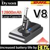 Batteria Ricaricabile per Aspirapolvere Dyson V8 21.6V 12800mAh Serie SV07 SV09 SV10 DC62 Absolute Fluffy Animal Pro