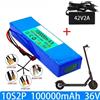 Batteria per Monopattino Elettrico 36V 10S2P 10Ah 18650, Pacco Batteria al Litio 500W 36v