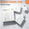 XIAOMI Caricabatterie Originale XIAOMI GaN 120W, Adattatore di Ricarica Rapida Tipo C per Xiaomi 17 17t 15 14 Pro Poco X7 X8 F7 F8 M8 Redmi Tablet