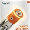 NONE Confezione intera di batterie usa e getta ElectroDi Ultra Durata in carbonio, 1,5 V, modelli AA R6P / AAA R03P / 9 V 6F22, senza mercurio, per piccoli dispositivi elettronici domestici.