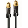 NONE Cavo audio digitale ottico Toslink, cavo in fibra ottica SPDIF, 1,5 m, connettore maschio-maschio, per soundbar, TV, amplificatore, PS5, Xbox, lettore Blu-ray, supporta audio surround 7.1 DTS.