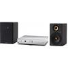Pro-Ject + Elipson Prestige Facet II 8B nero opaco/oro + MaiA S2 Chrome