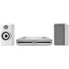 Roksan + Bowers & Wilkins 707 S3 bianco satinato + Attessa INT argento