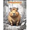 Joseph Gracie Capybara Coloring Book (Tascabile)