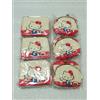 Sanrio Hello Kitty Nostalgic Canvas Pass Case set 12 pezzi nuovo