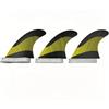 3 Pezzi Pinna Posteriore Wave Riding Durevole Attrezzatura Acquatica Resistente