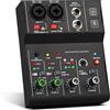 No 1X( Mixer USB A 2 Canali, Interfaccia Audio Portatile Professionale, Consol6919