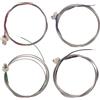 No 2X(4 Pz/Set Corde per Basso Verticale Corde per Contrabbasso 4/4 3/4 1/2 1/3188