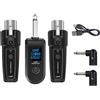 No 2X(Adattatore XLR UHF da 6,35 mm Trasmettitore Ricevitore Microfono per M9690