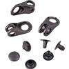 Wifehelper 20 Set Gancio per Lacci delle Scarpe, Ganci per Lacci in Metallo Clip di Montaggio Raccordi Fibbie con Rivetti per Scarponi da Riparazione Scarpe da Stivale in Pelle (Cintura stile canna di