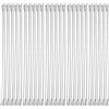 SODIAL 2X(50 pz acciaio inossidabile 20cm filo chiave di Keychain N2Z5)