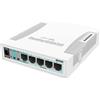 MikroTik RouterBoard 260GS, router con 5 porte Gigabit, switch gestito con modulo SFP e alimentatore per il Regno Unito