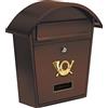 VOREL 78587-380 x 320 x 105 mm, cassetta postale, colore: marrone