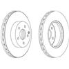 FERODO 2 DISCHI FRENO FERODO DDF1690 DDF1690
