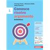Zanichelli Conosco, risolvo, argomento. Aritmetica 1 + Tavole numeriche + Geometria 1. Per la Scuola media. Con e-book